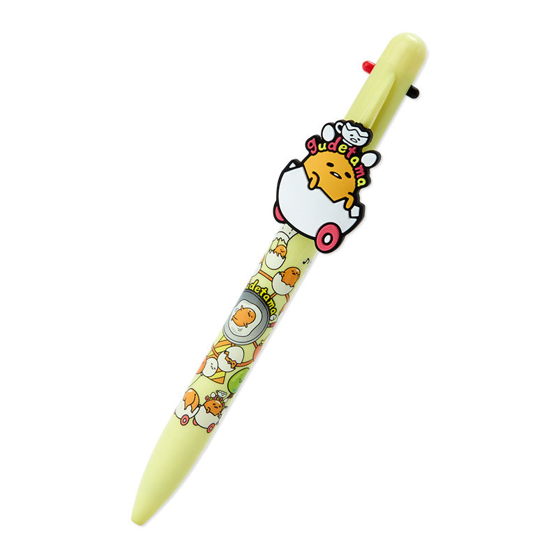 Japan Sanrio Gudetama 3 Color Ballpoint Pen (Gudetama Land)