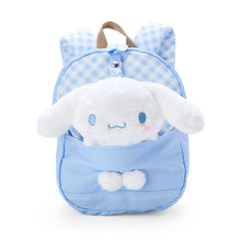 Lade das Bild in den Galerie-Viewer, Japan Sanrio Cinnamoroll / Hello Kitty Kids Backpack with Plush Doll Soft Toy
