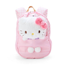 Lade das Bild in den Galerie-Viewer, Japan Sanrio Cinnamoroll / Hello Kitty Kids Backpack with Plush Doll Soft Toy
