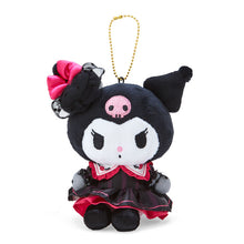 Lade das Bild in den Galerie-Viewer, Japan Sanrio Kuromi Plush Doll Keychain (Delusion Girl)
