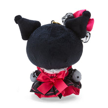 Lade das Bild in den Galerie-Viewer, Japan Sanrio Kuromi Plush Doll Keychain (Delusion Girl)
