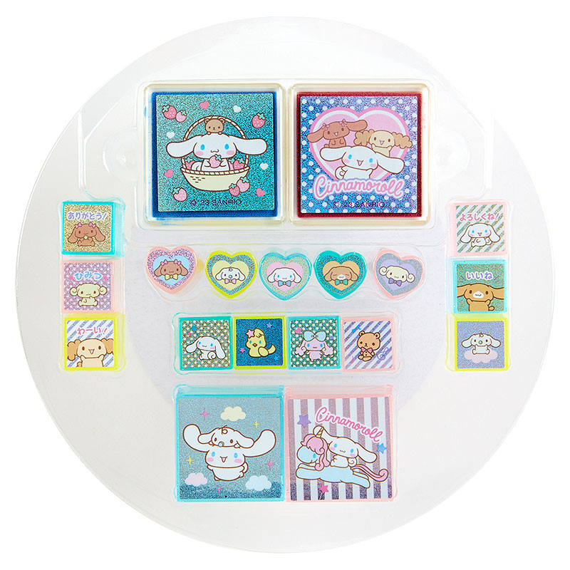 Sanrio Character Town Alphabet buy Stamp Set