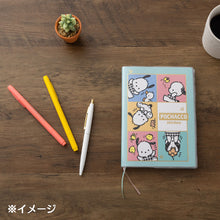 Load image into Gallery viewer, Japan Sanrio Characters Mix / Hello Kitty / My Melody / Little Twin Stars / Kuromi / Pochacco / Pompompurin / Cinnamoroll 2024 Weekly B6 Schedule Book / Planner
