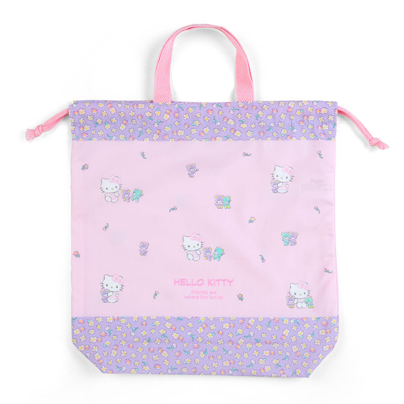 Japan Sanrio Tote Drawstring Bag (L)