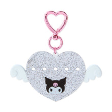 Carica l&#39;immagine nel visualizzatore di Gallery, Japan Sanrio Hello Kitty / Little Twin Stars / Pochacco / Pompompurin / Cinnamoroll / Kuromi / My Melody Heart Style Keychain (My Pachirun)
