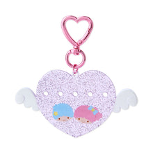 Carica l&#39;immagine nel visualizzatore di Gallery, Japan Sanrio Hello Kitty / Little Twin Stars / Pochacco / Pompompurin / Cinnamoroll / Kuromi / My Melody Heart Style Keychain (My Pachirun)
