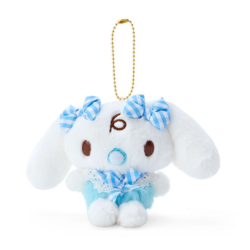 Japan Sanrio Cinnamoroll Plush Doll Soft Toy / Plush Keychain (Sky Blue Lolita)