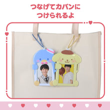 Load image into Gallery viewer, Japan Sanrio Photo Card Holder Pass Case Keychain (Enjoy Idol)
