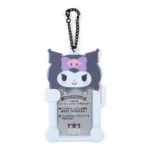 Load image into Gallery viewer, Japan Sanrio Photo Card Holder Pass Case Keychain (Enjoy Idol)
