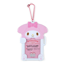 Load image into Gallery viewer, Japan Sanrio Photo Card Holder Pass Case Keychain (Enjoy Idol)
