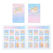 Load image into Gallery viewer, Japan Sanrio Little Twin Stars Sticker Seal (Fluffy Fancy)
