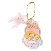 Carregar imagem no visualizador da galeria, Japan Sanrio Little Twin Stars Keychain Blind Box (Fluffy Fancy)
