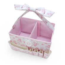 이미지를 갤러리 뷰어에 로드 , Japan Sanrio My Melody Cosmetic Basket Organizer (White Strawberry Tea Time)
