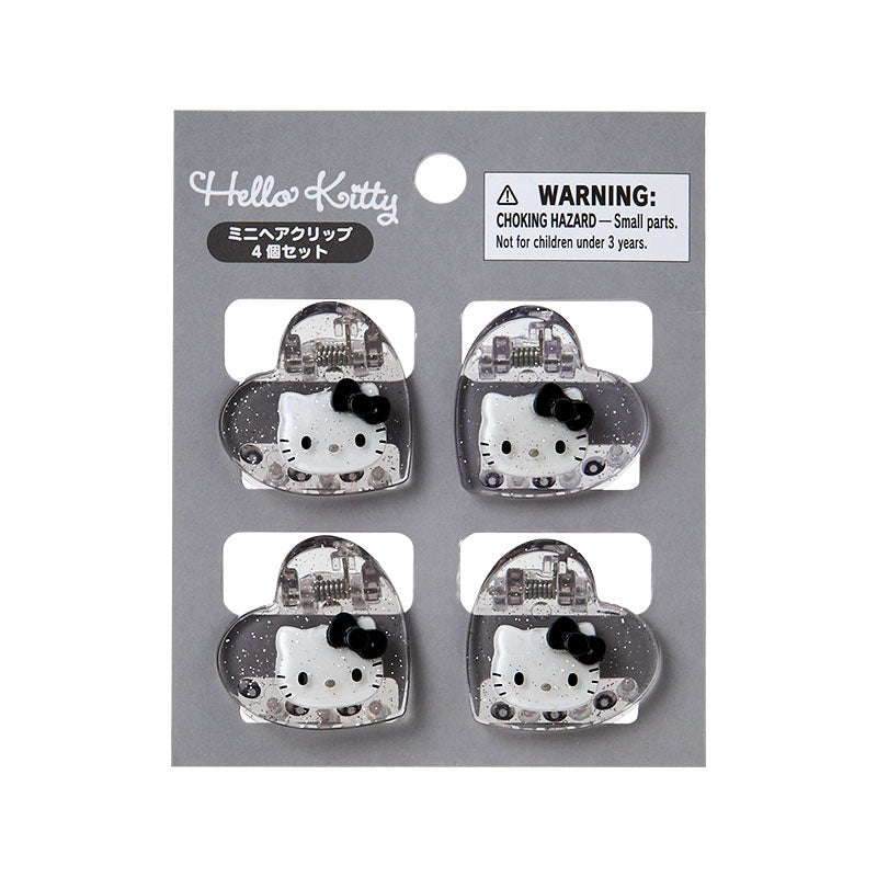 Japan Sanrio Mini Hair Claw Clips (Heart)