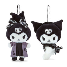 Cargar imagen en el visor de la galería, Japan Sanrio Kuromi Plush Doll Keychain (We Are Kuromi)
