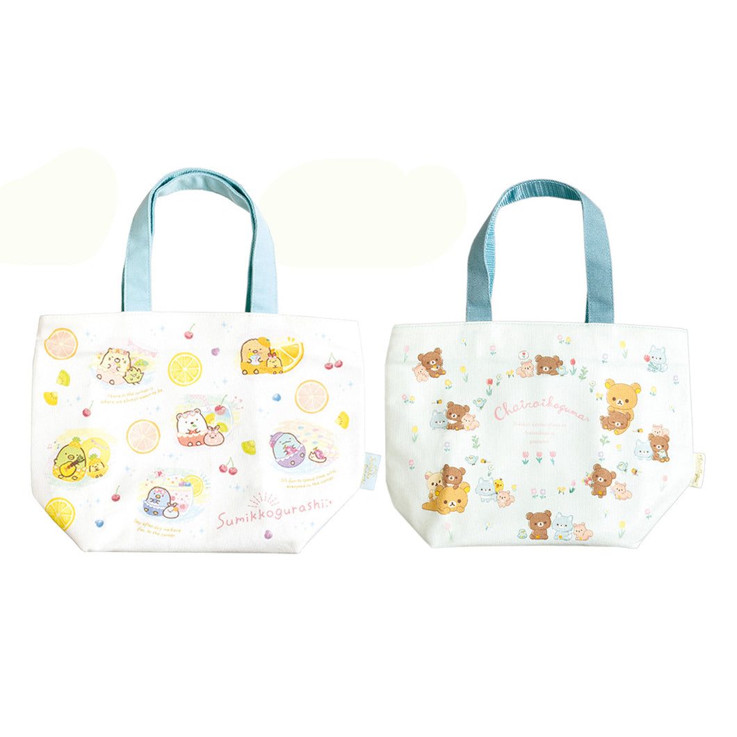 Japan San-X Sumikko Gurashi / Rilakkuma Small Tote Bag Lunch Bag