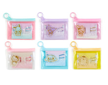 Load image into Gallery viewer, Sanrio Japan My Melody Hello Kitty Kuromi Pompompurin Cinnamoroll Pochacco Ponytail Holder Hair Tie and Clear Case
