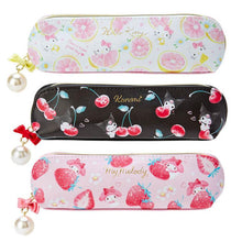 Carregar imagem no visualizador da galeria, Japan Sanrio Hello Kitty / My Melody / Kuromi Small Pencil Case Pen Pouch (Fruit)
