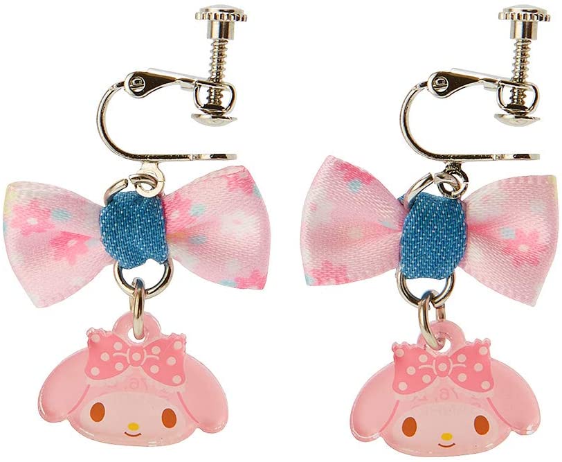 My Melody Hello Kitty Mignon Bunny Drop Earrings Maroc