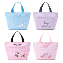 Charger l&#39;image dans la galerie, Japan Sanrio My Melody / Kuromi / Cinnamoroll / Hello Kitty Keep Cold Lunch Bag Tote Bag
