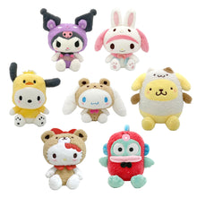 Lade das Bild in den Galerie-Viewer, Japan Sanrio Hello Kitty / My Melody / Kuromi / Cinnamoroll / Pompompurin / Pochacco / Hangyodon Plush Doll (Cosplay)
