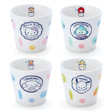 Cargar imagen en el visor de la galería, Japan Sanrio Pochacco / Hello Kitty / Cinnamoroll / Hangyodon Ceramic Cup 200ml (Shokudo)
