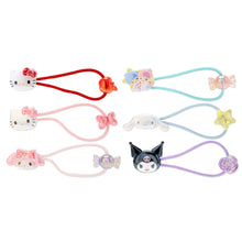 Lade das Bild in den Galerie-Viewer, Japan Sanrio Kuromi / My Melody / Hello Kitty / Little Twin Stars / Cinnamoroll Hair Accessories Ponytail Holder Hair Tie (M)
