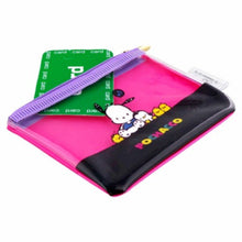 Load image into Gallery viewer, Japan Sanrio My Melody / Pochacco / Tuxedo Sam / Marron Cream Clear Card Pouch Coin Purse (Retro)
