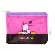 Lade das Bild in den Galerie-Viewer, Japan Sanrio My Melody / Pochacco / Tuxedo Sam / Marron Cream Clear Card Pouch Coin Purse (Retro)
