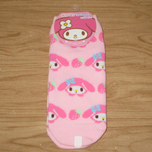 Load image into Gallery viewer, Japan Sanrio Cinnamoroll / Kuromi / My Melody / Hangyodon Ankle Socks (Mini Face)
