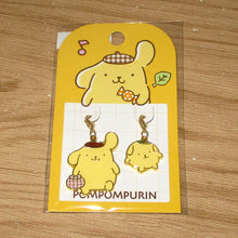 이미지를 갤러리 뷰어에 로드 , Japan Sanrio Pompompurin Metal Charm Keychain (My Treasure)
