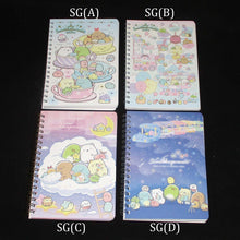 Load image into Gallery viewer, Japan San-X Sumikko Gurashi / Rilakkuma B6 Spiral Notebook
