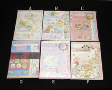 Carica l&#39;immagine nel visualizzatore di Gallery, Japan San-X Sumikko Gurashi / Rilakkuma / Jinbesan / Sentimental Circus Letter Paper &amp; Envelope Set
