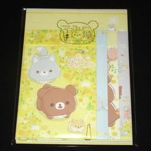 Lade das Bild in den Galerie-Viewer, Japan San-X Rilakkuma Chairoikoguma Letter Paper &amp; Envelope Set (Hamster Twins)
