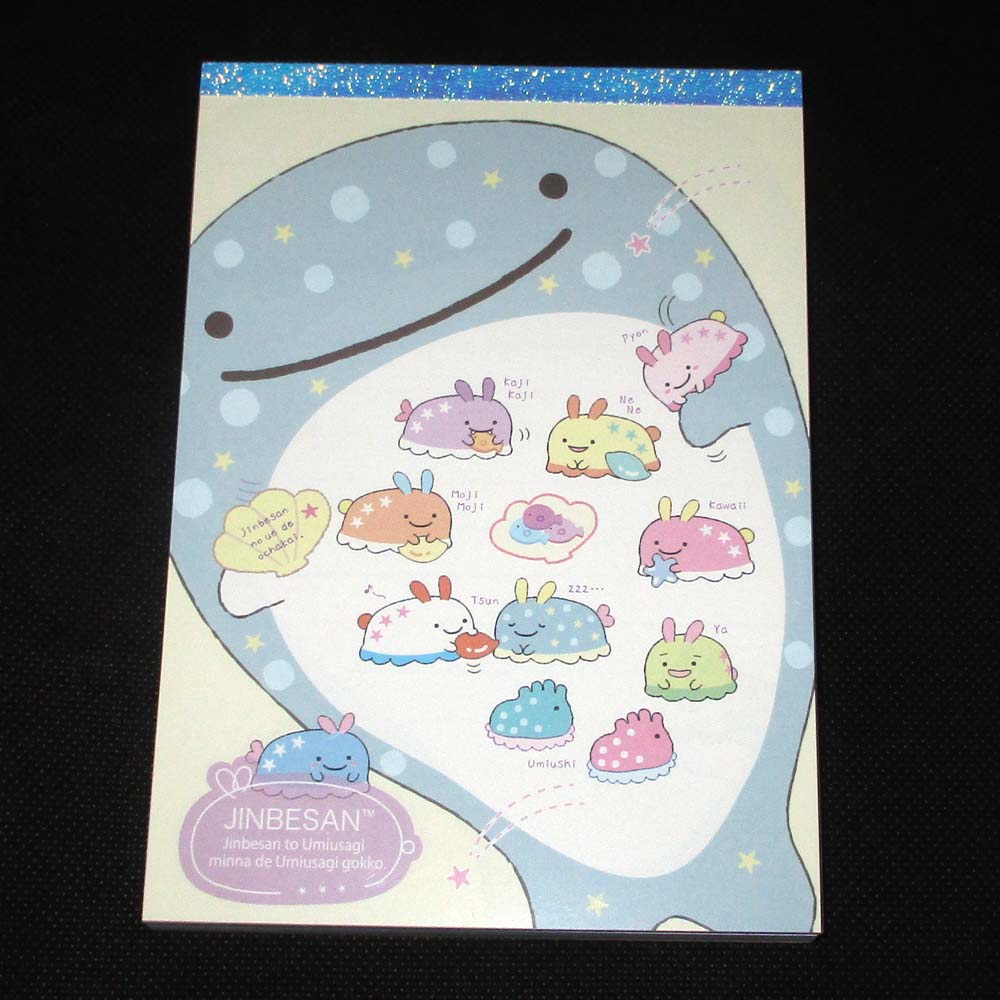 Japan San-X Jinbesan Memo Pad (Rabbit Ear)