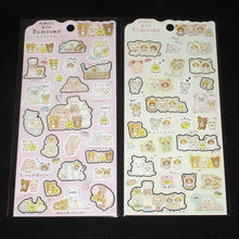 Lade das Bild in den Galerie-Viewer, Japan San-X Rilakkuma Sticker Seal (Little Family)
