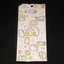 Lade das Bild in den Galerie-Viewer, Japan San-X Rilakkuma Sticker Seal (Little Family)
