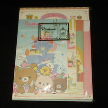 Load image into Gallery viewer, Japan San-X Rilakkuma Letter Paper &amp; Envelope Set (Playground)
