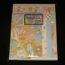 Load image into Gallery viewer, Japan San-X Rilakkuma Letter Paper &amp; Envelope Set (Playground)
