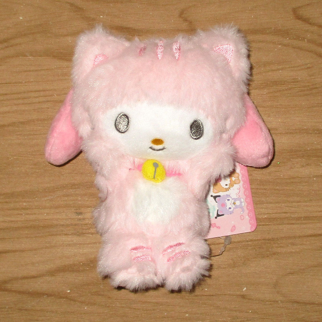 Japan Sanrio Hello Kitty / Pochacco / Pompompurin / Kuromi / My Melody / Cinnamoroll Plush Doll Soft Toy  (Happy Cat)