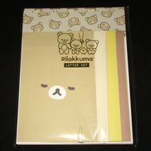 Lade das Bild in den Galerie-Viewer, Japan San-X Rilakkuma Letter Paper &amp; Envelope Set (New Basic)
