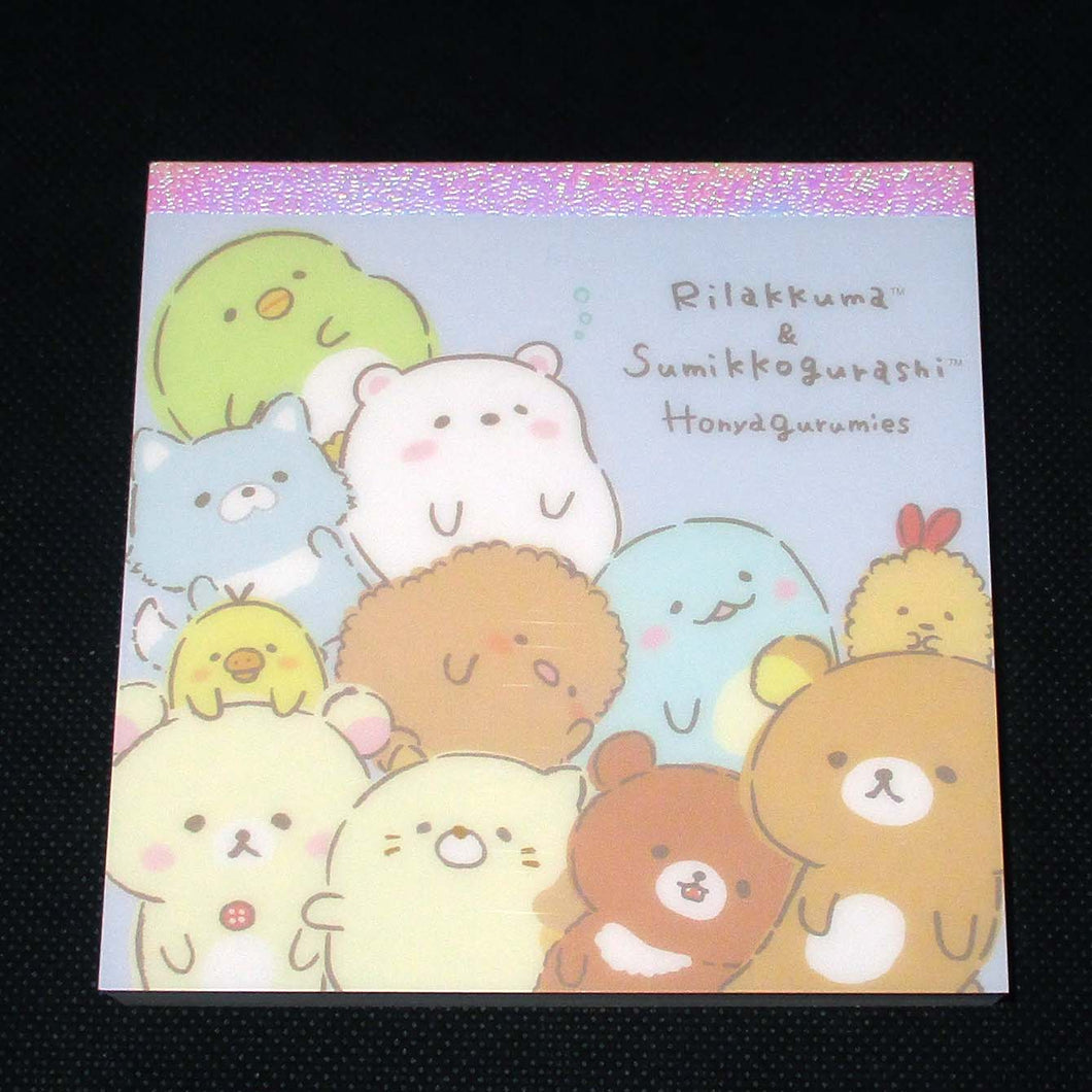 Japan San-X Sumikko Gurashi x Rilakkuma Memo Pad