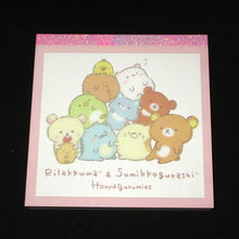 이미지를 갤러리 뷰어에 로드 , Japan San-X Sumikko Gurashi x Rilakkuma Memo Pad
