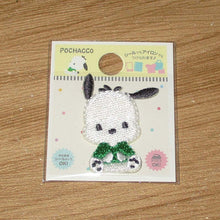 Lade das Bild in den Galerie-Viewer, Japan Sanrio Pochacco / Hello Kitty / Kuromi / Hangyodon / My Melody / Keroppi / Pompompurin / Bad Badtz Maru / Tuxedo Sam / Cinnamoroll Iron on Patch Sticker (Embroidery)
