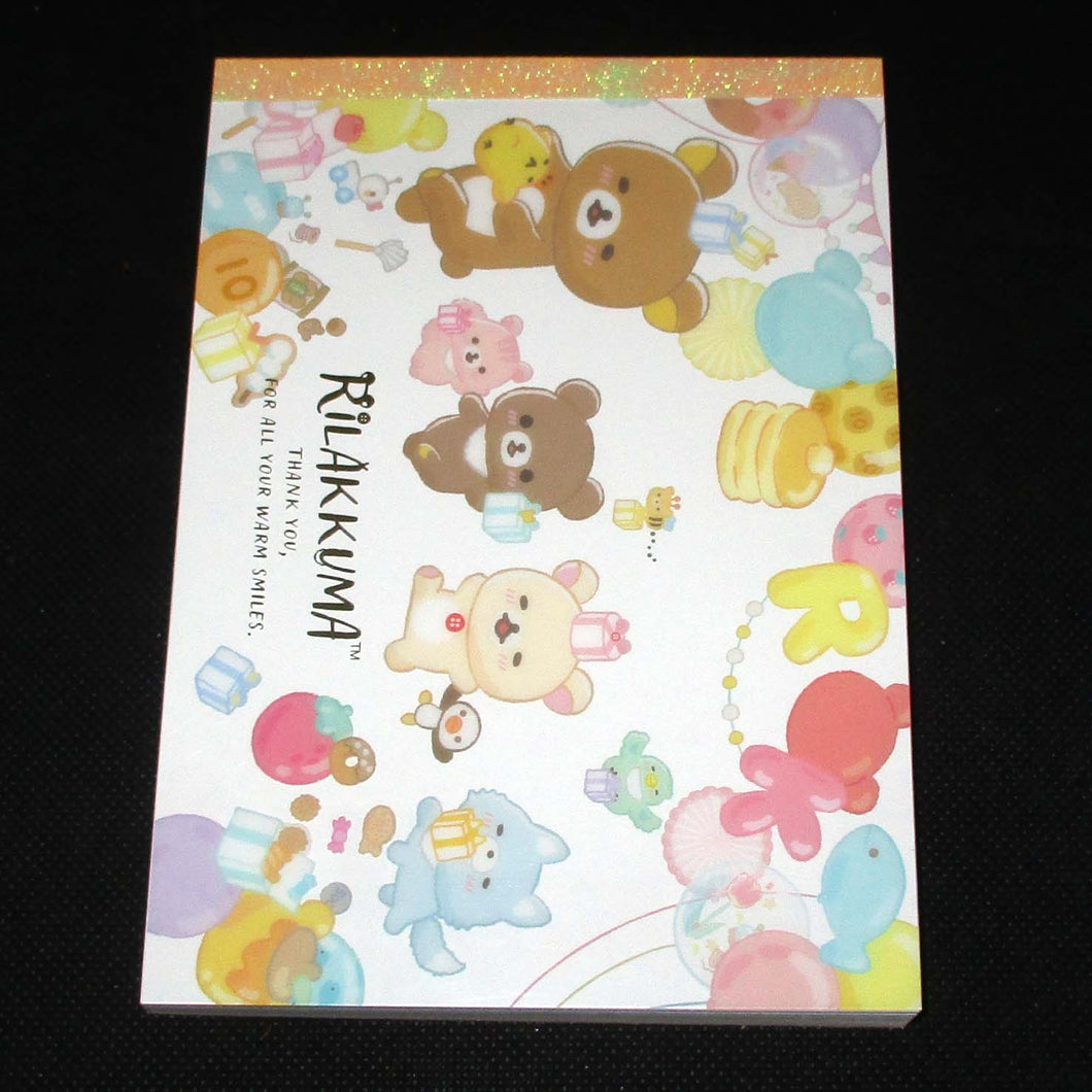 Japan San-X Rilakkuma Memo Pad (Happy for You)