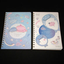 이미지를 갤러리 뷰어에 로드 , Japan San-X Jinbesan Spiral Notebook (Deep Sea)
