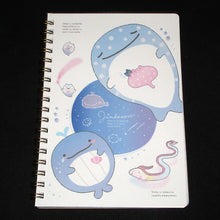 Load image into Gallery viewer, Japan San-X Jinbesan Spiral Notebook (Deep Sea)
