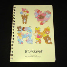 Load image into Gallery viewer, Japan San-X Rilakkuma Spiral Notebook (Happy for you)
