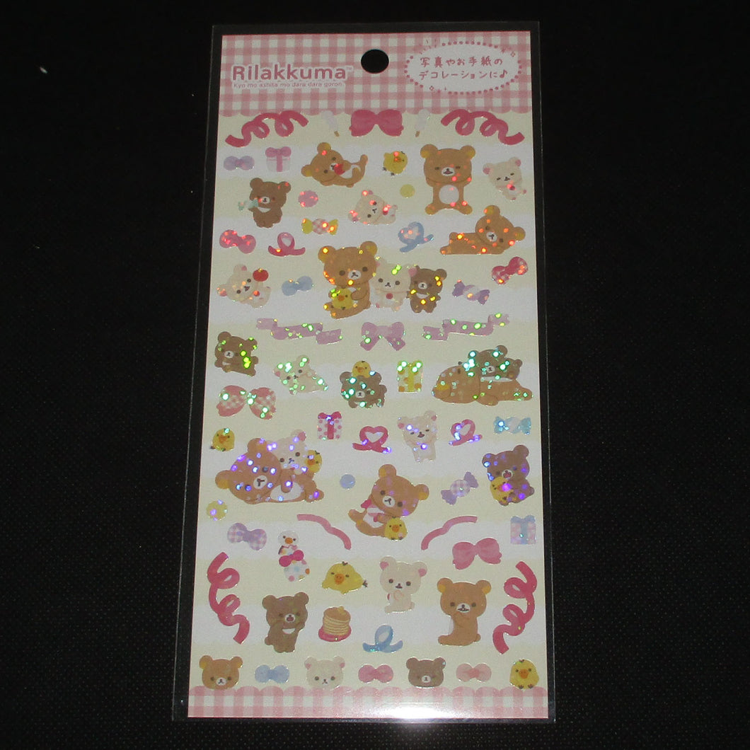 Japan San-X Rilakkuma Sticker Seal (Deco)