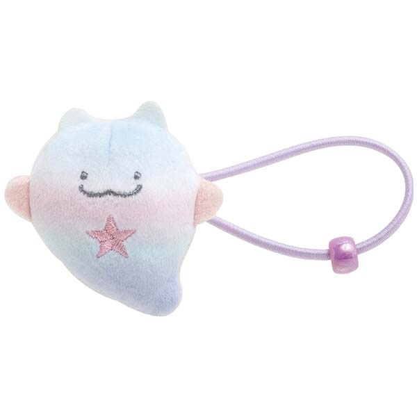 Japan San-X Jinbesan Plush Ponytail Holder Hair Tie (Deep Sea)